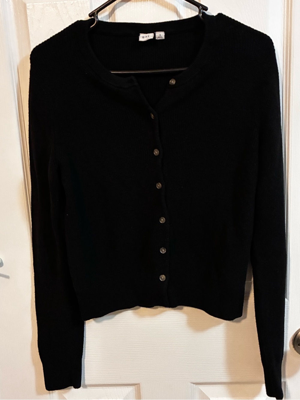 GAP Black Button-Front Women's Cardigan